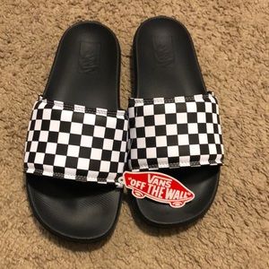 Men’s size 11 slides. They fit more like a 10 just as a warning!